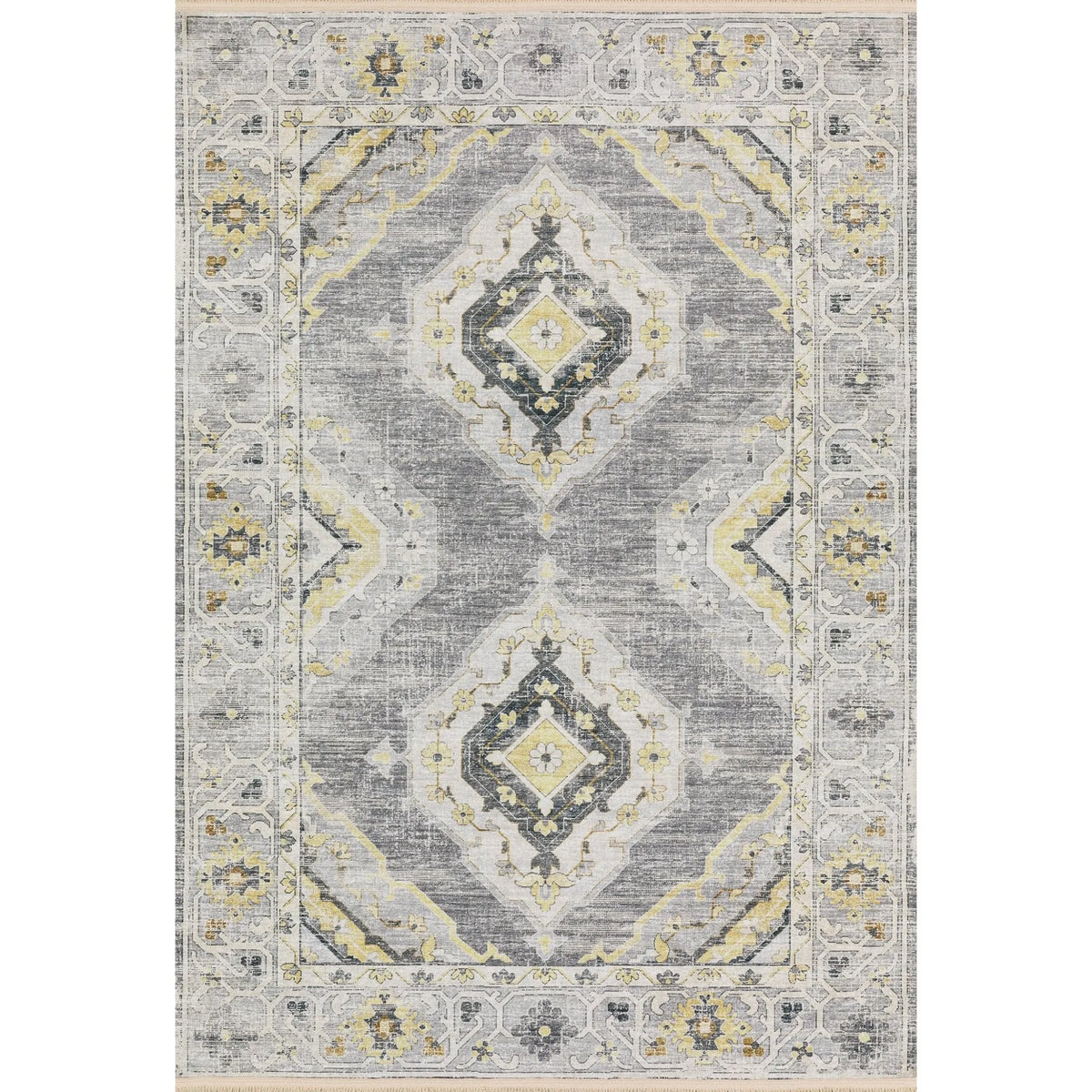 Marbella MB1 Grey Rug - Rug & Home