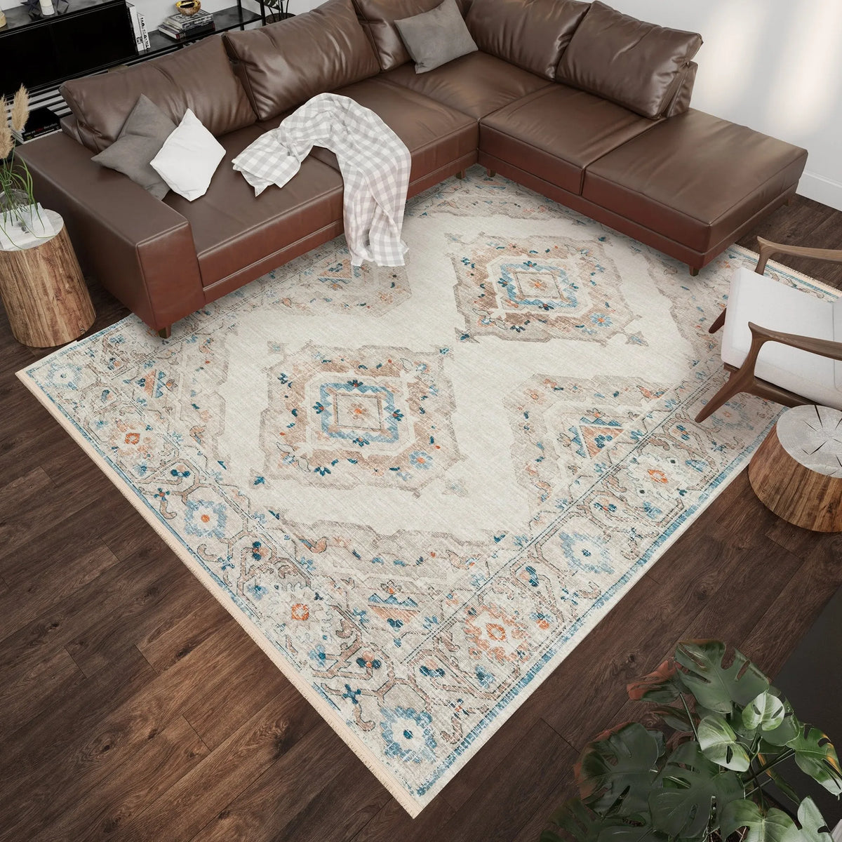 Marbella MB1 Ivory Rug - Rug & Home