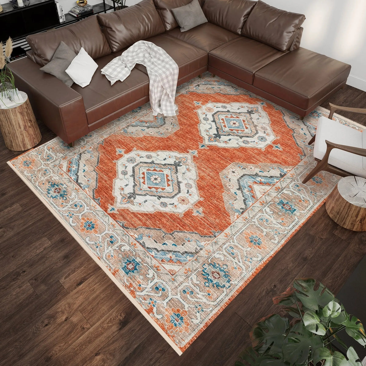 Marbella MB1 Spice Rug - Rug & Home