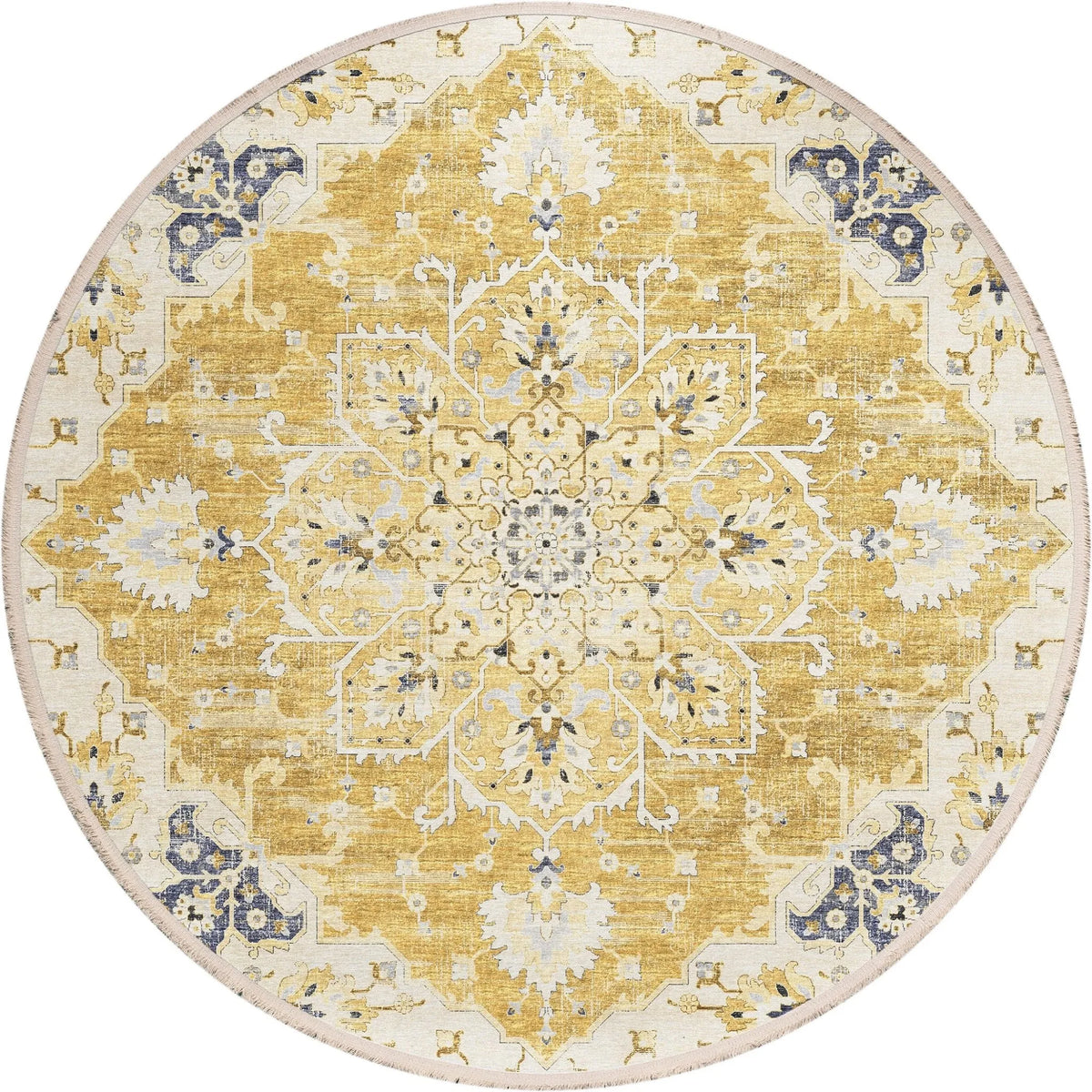 Marbella MB3 Gold Rug - Rug & Home