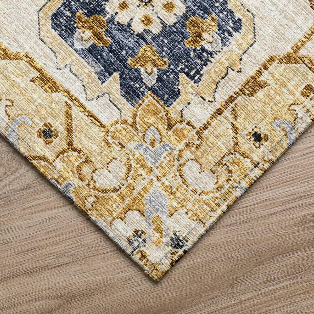 Marbella MB3 Gold Rug - Rug & Home