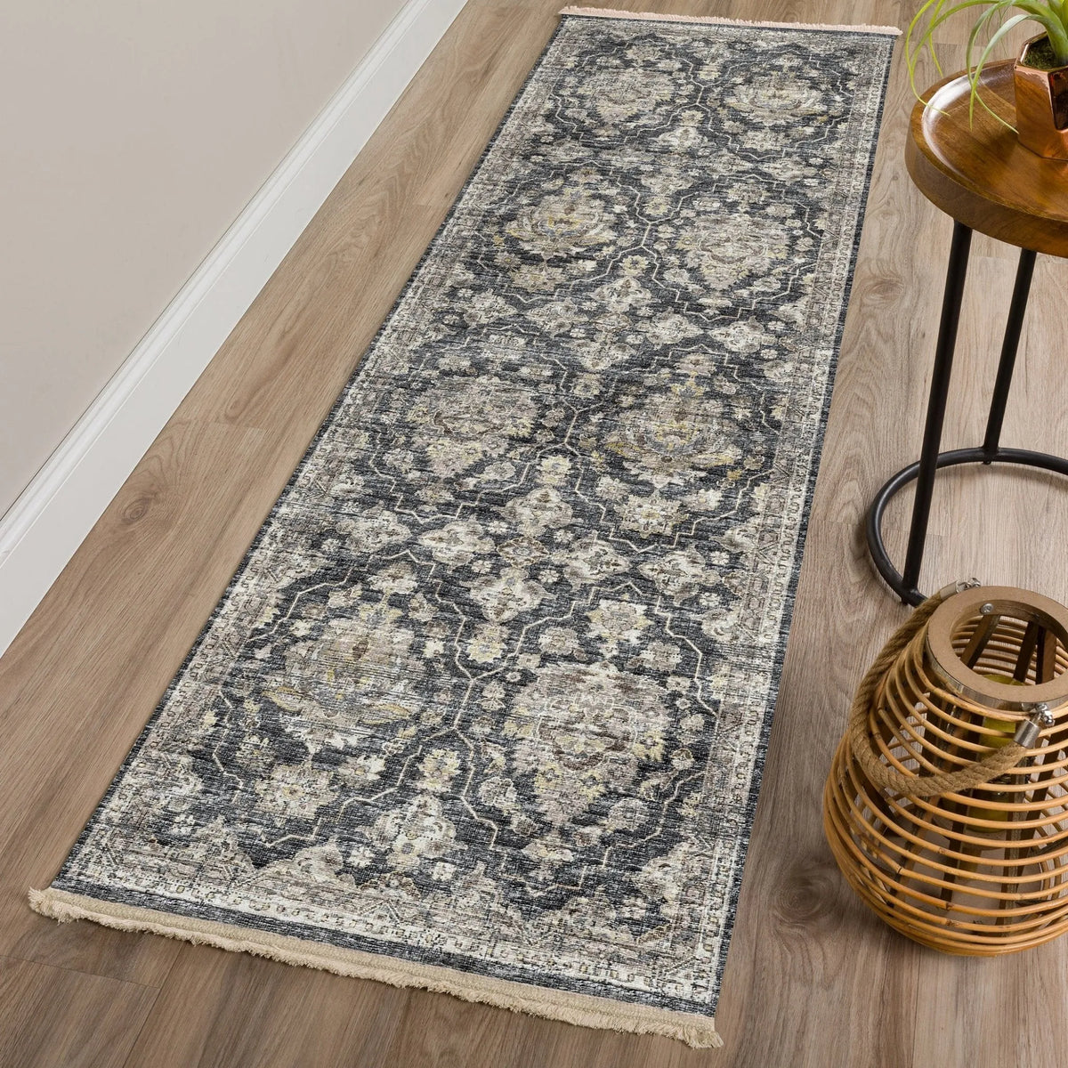 Marbella MB4 Charcoal Rug - Rug & Home