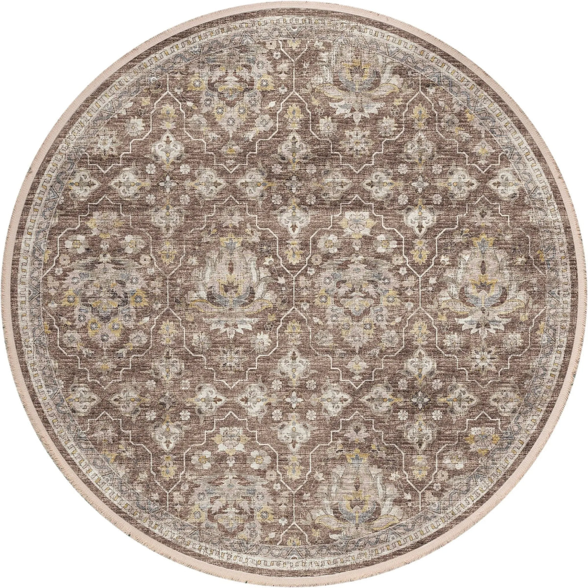 Marbella MB4 Mocha Rug - Rug & Home