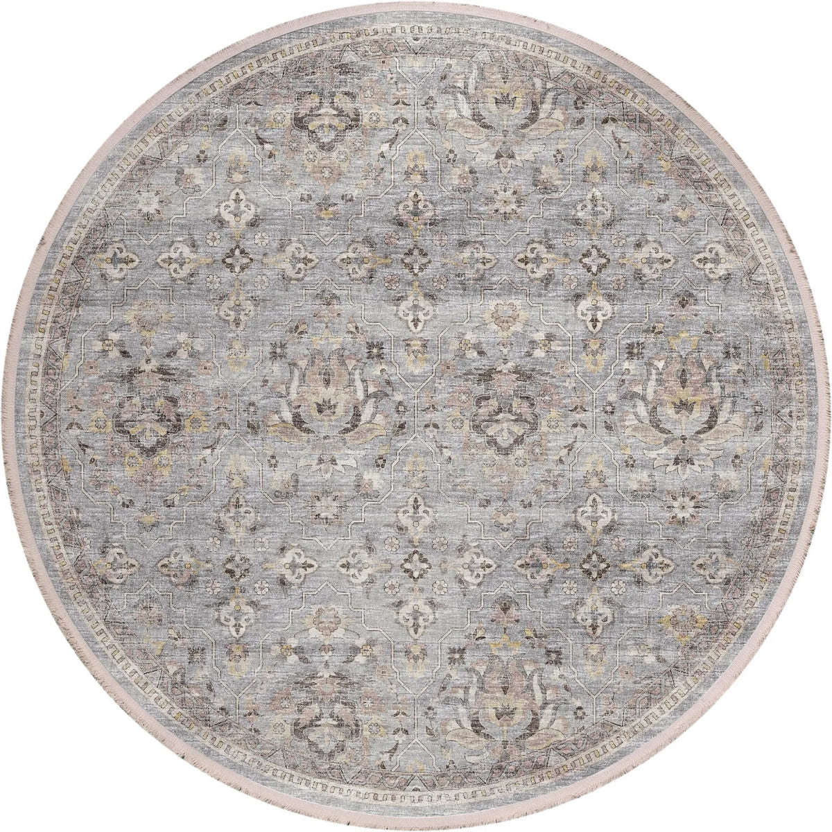 Marbella MB4 Silver Rug - Rug & Home