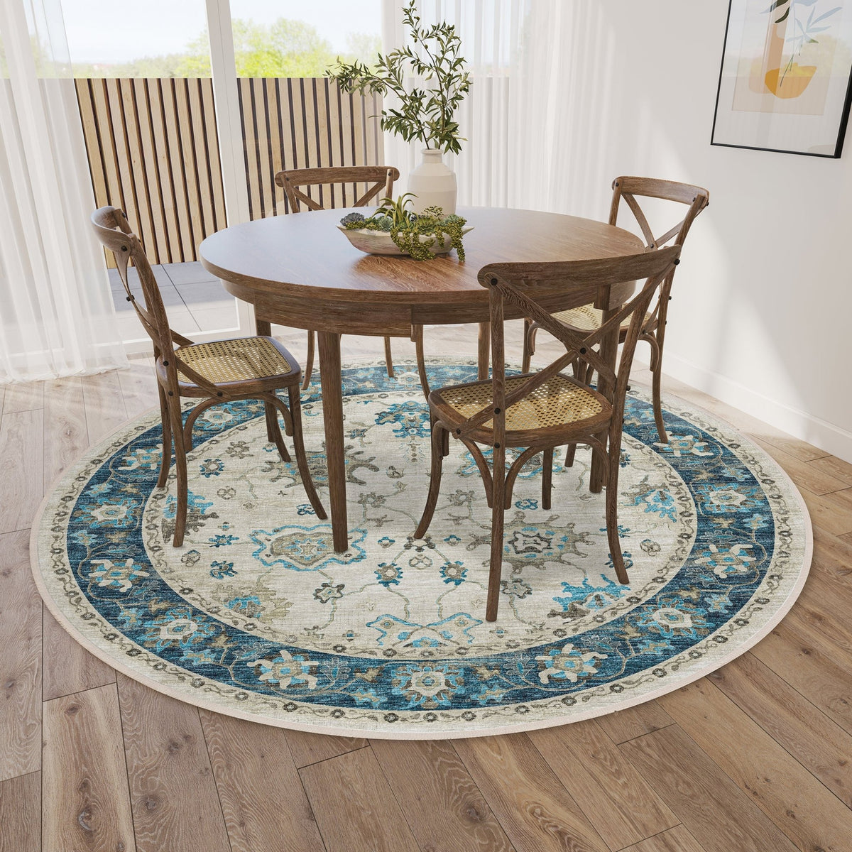 Marbella MB6 Flax Rug - Rug & Home