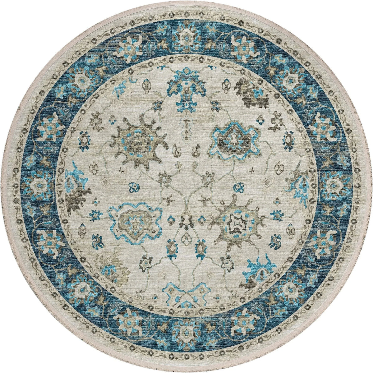 Marbella MB6 Flax Rug - Rug & Home