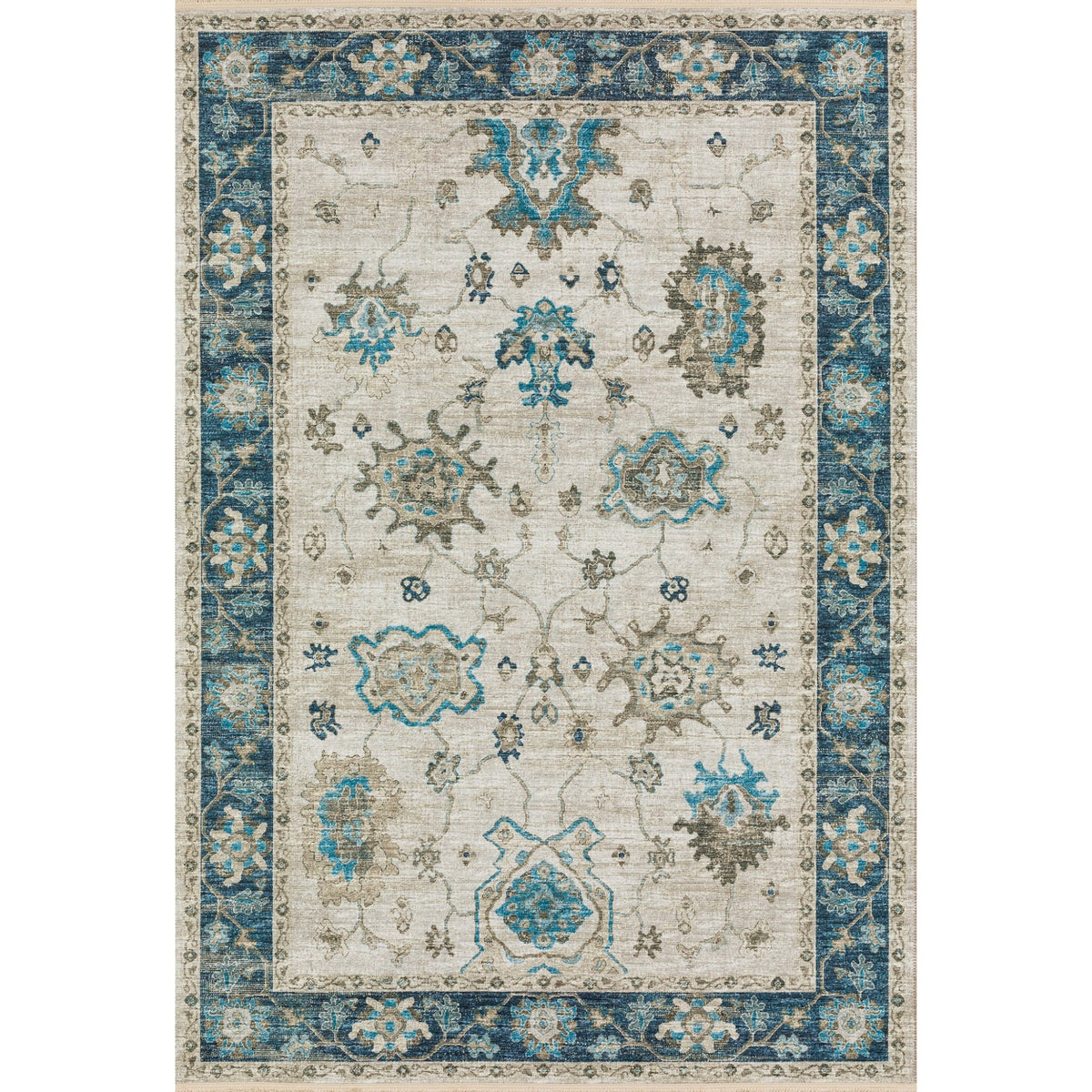 Marbella MB6 Flax Rug - Rug & Home