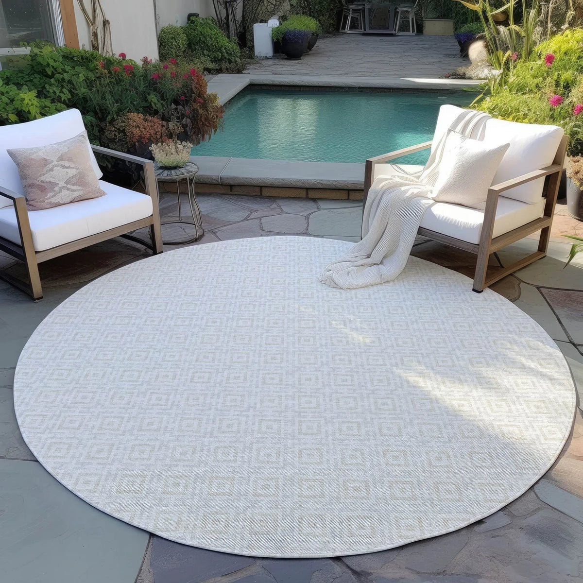 Marlo MO1 Linen Rug - Rug & Home