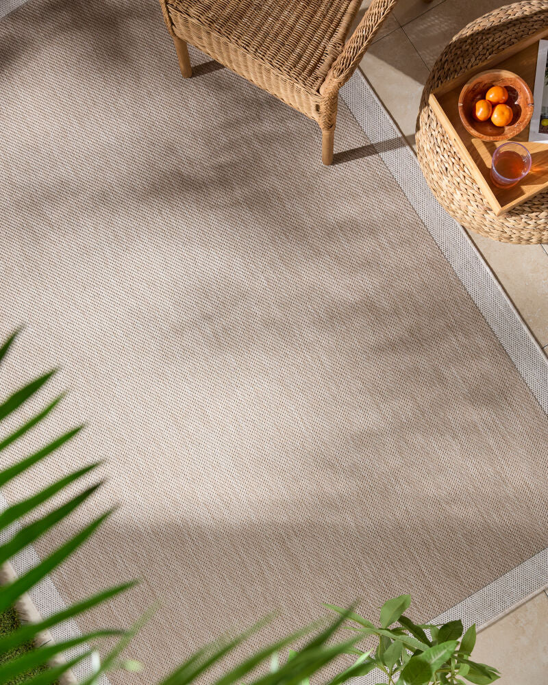 Miami Beach MBH-2306 Cream / Tan Rug