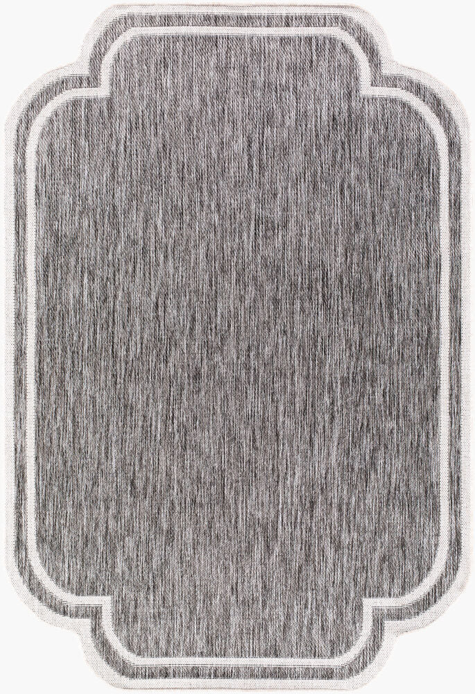 Miami Beach MBH-2310 Charcoal / Cream Rug