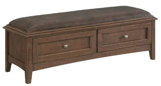 McKenzie 2 Drawer JAV Bench - Rug & Home