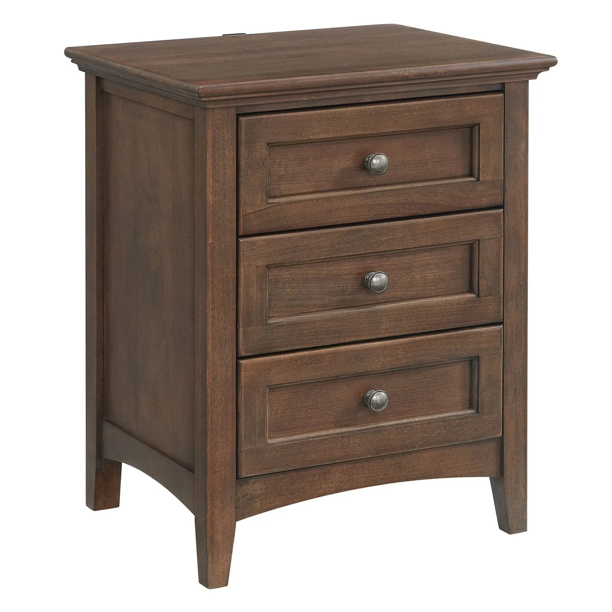 McKenzie 3 Drawer JAV Nightstand