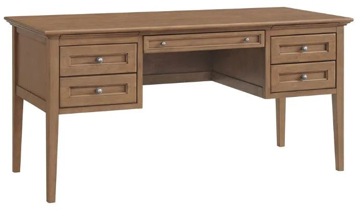 McKenzie 4 Drawer PEC Desk - Rug & Home