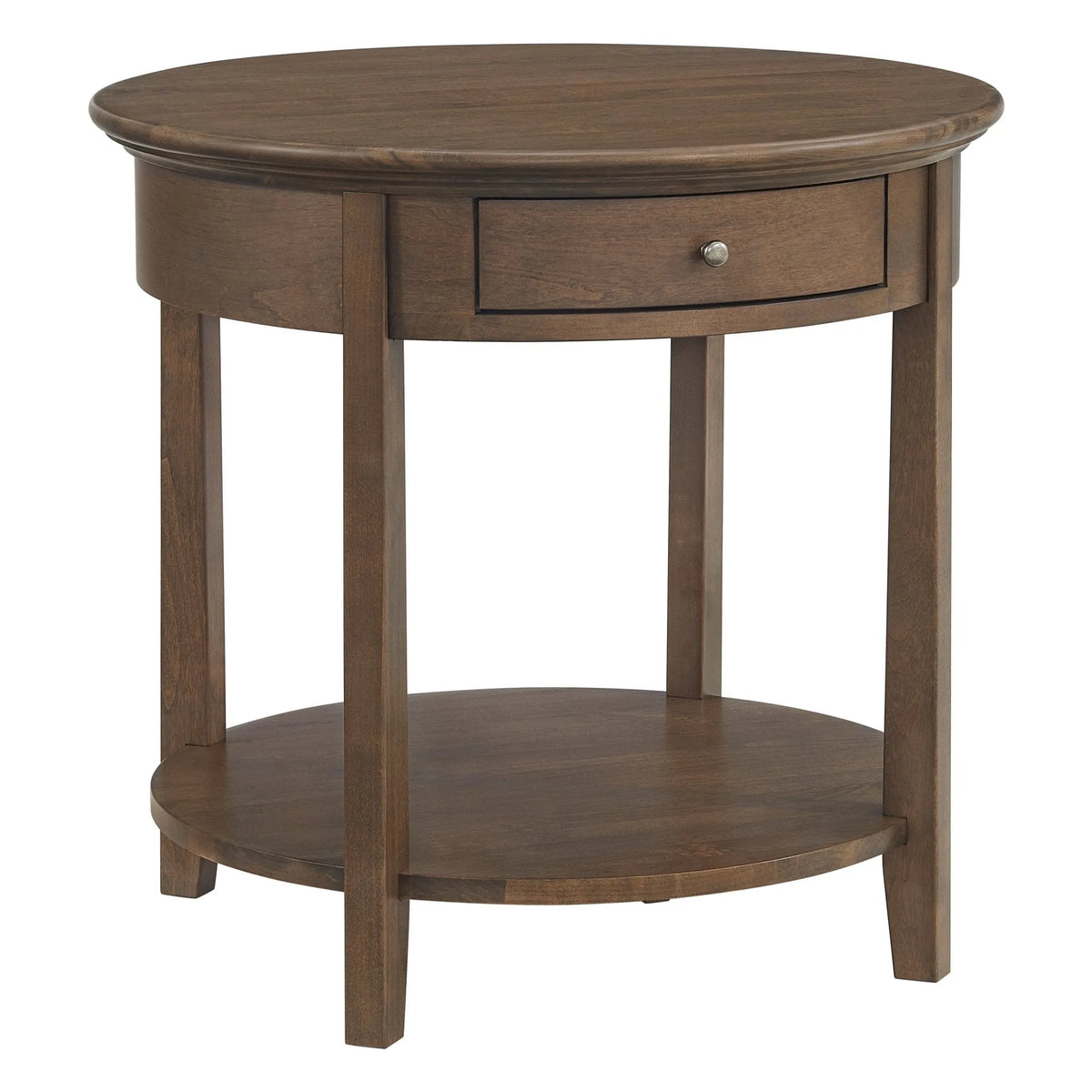 McKenzie Round JAV End Table - Rug & Home