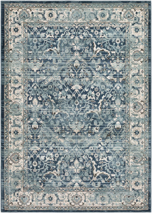 Mesopotamia MEP-2306 Black / Blue Rug
