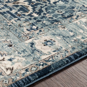 Mesopotamia MEP-2306 Black / Blue Rug