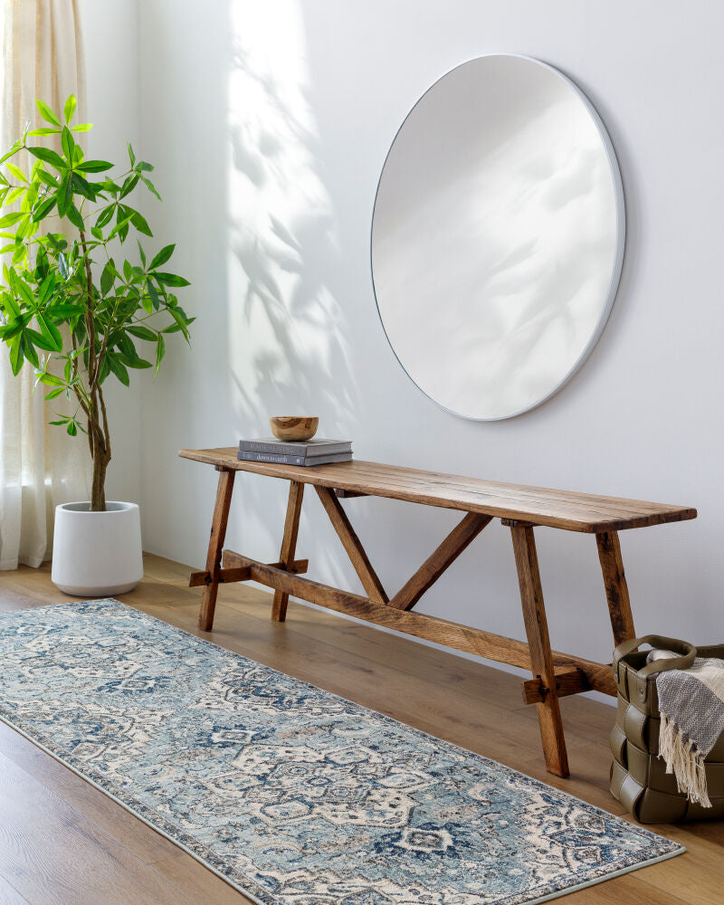 Mesopotamia MEP-2311 Black / Blue Rug