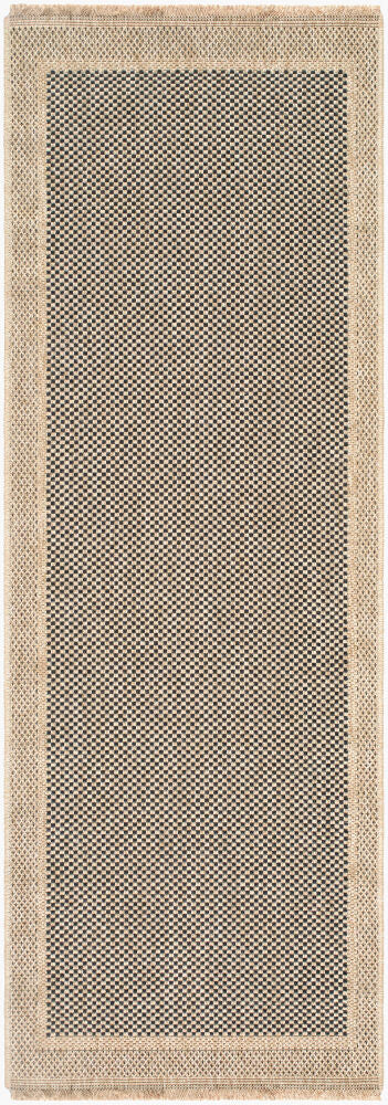 Mirage MGE-2303 Black / Tan Rug