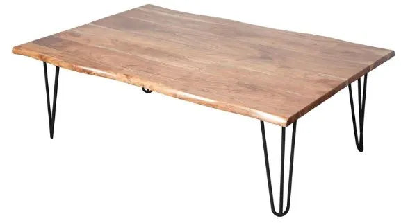 Michael Bronx Live Edge Coffee Table - Rug & Home