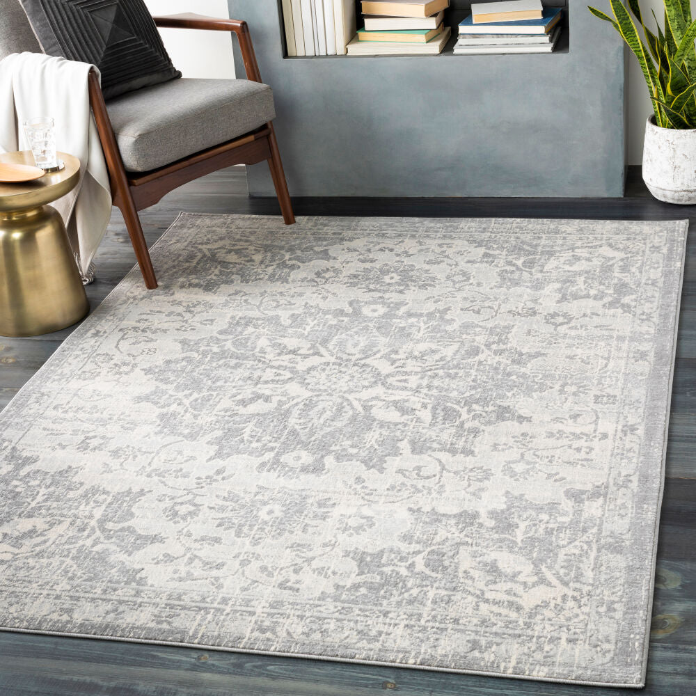 Monaco MOC-2328 Gray / Ivory Rug