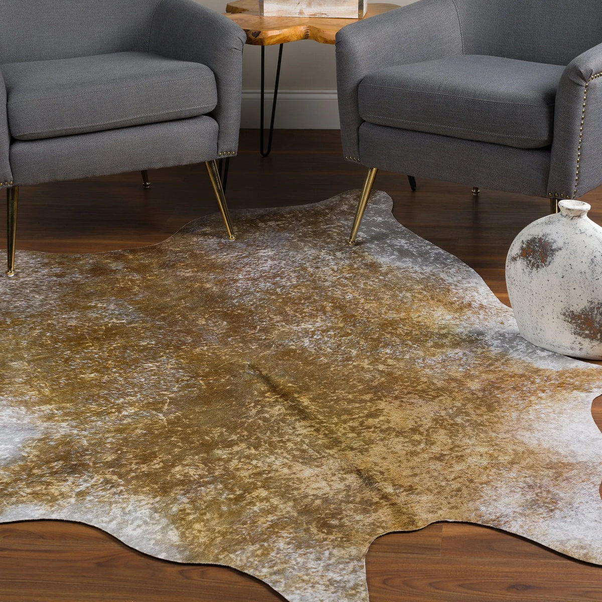 Montana MT5 Gold Rug - Rug & Home