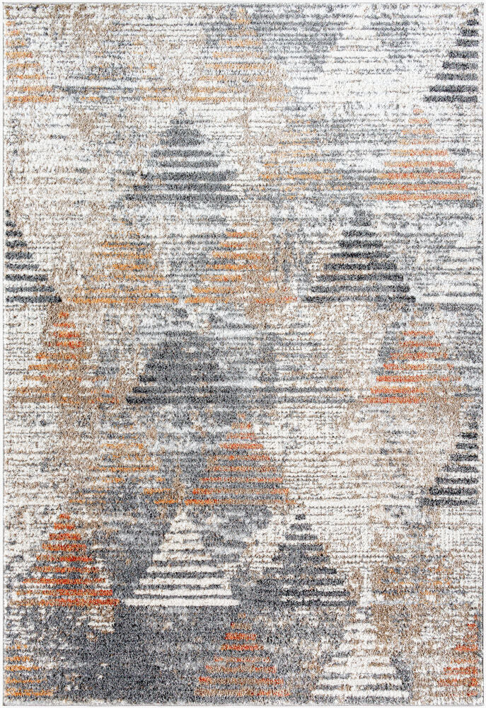 Merengue MRG-2302 Charcoal / Light Brown Rug