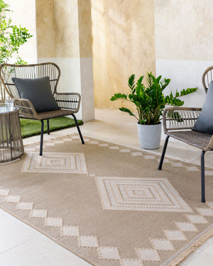 Mystery MYS-2304 Beige / Cream Rug