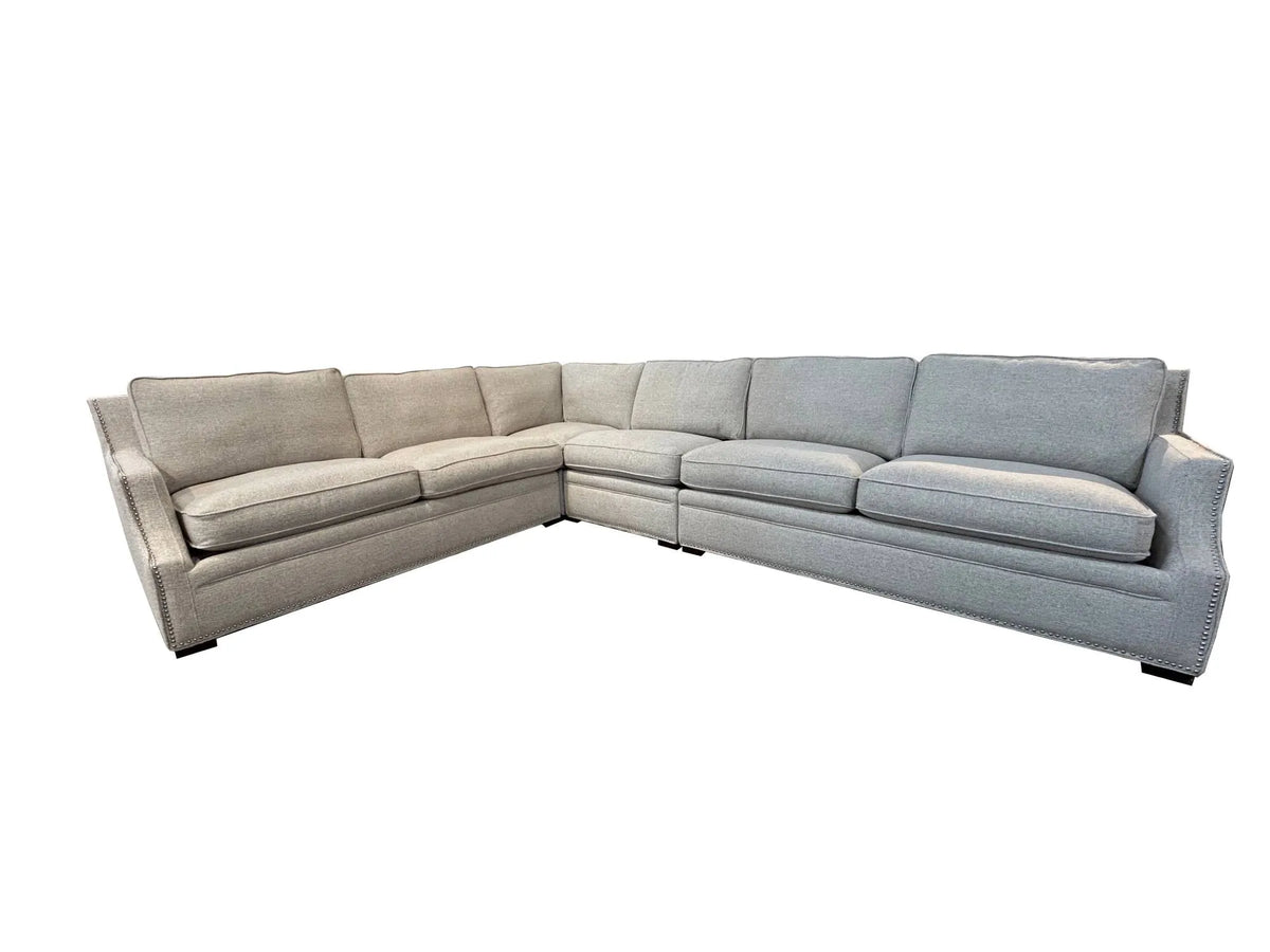 Nathan Ginger Sectional - Rug & Home