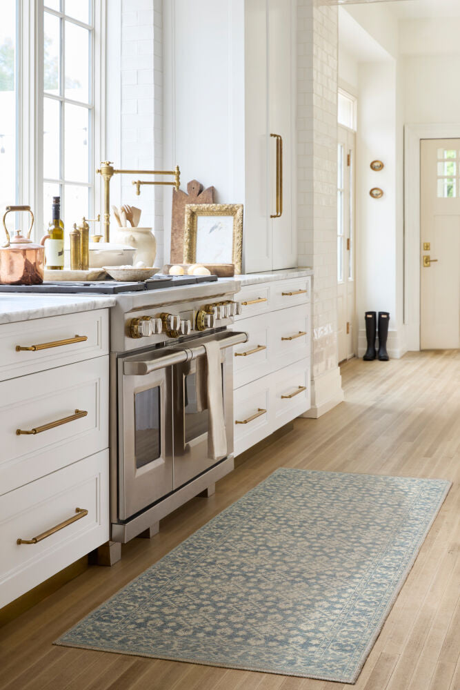 Aram NBAR-2302 Beige / Denim Rug