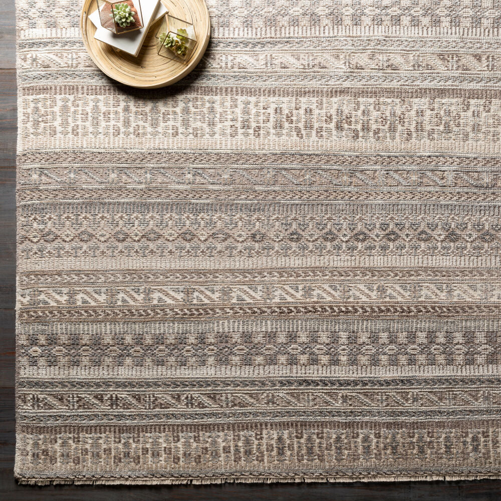 Nobility NBI-2305 Dark Brown / Gray Rug