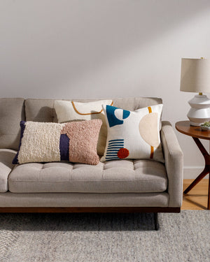 Tunus TUN-2312 Ivory / Light Gray Rug