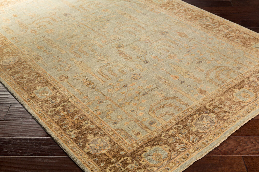 Normandy NOY-8003 Cream / Ice Blue Rug