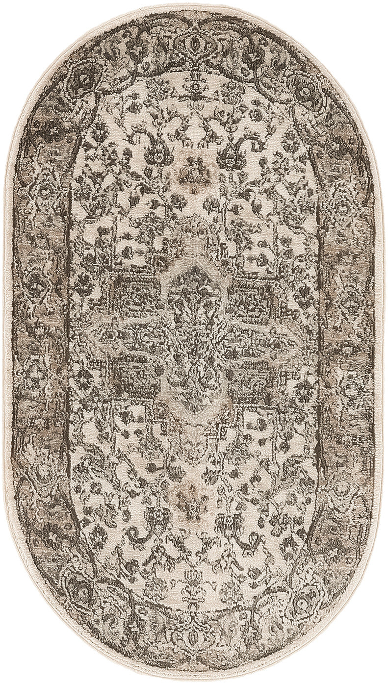 Quarry QUA05 Ivory Grey Rug