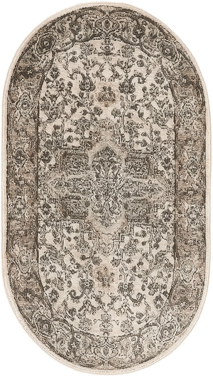 Quarry QUA05 Ivory Grey Rug
