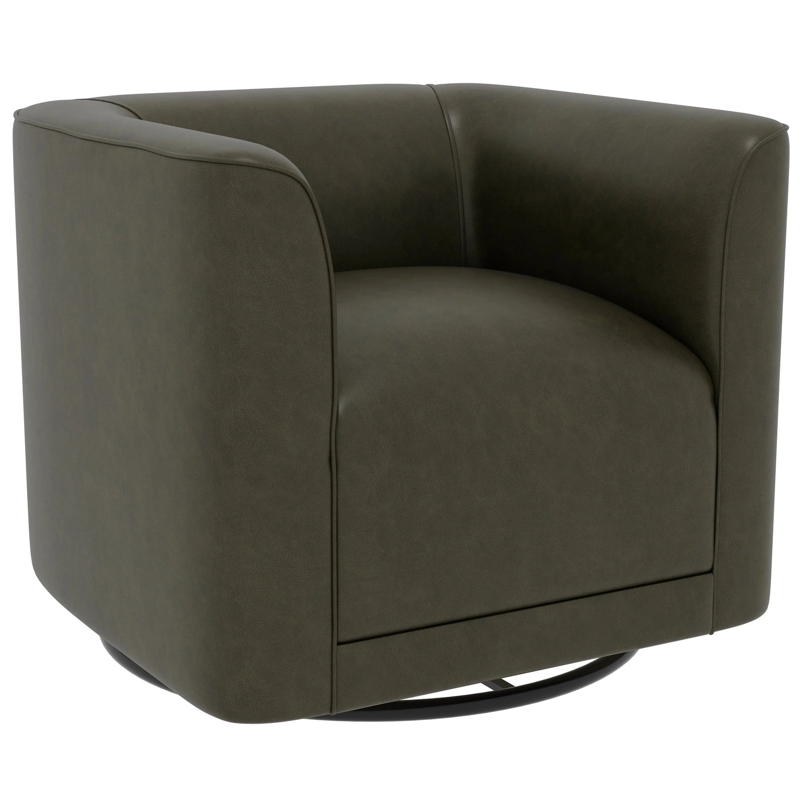 Whirlaway Swivel Accent Chair Forest Stone
