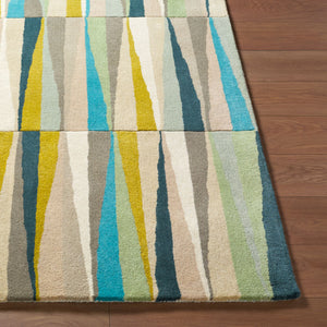 Oasis OAS-1095 Beige / Blue Rug