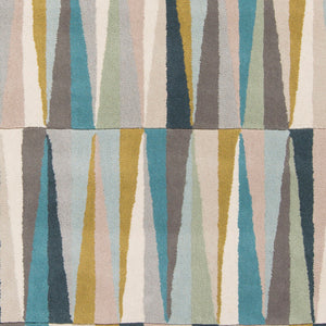 Oasis OAS-1095 Beige / Blue Rug