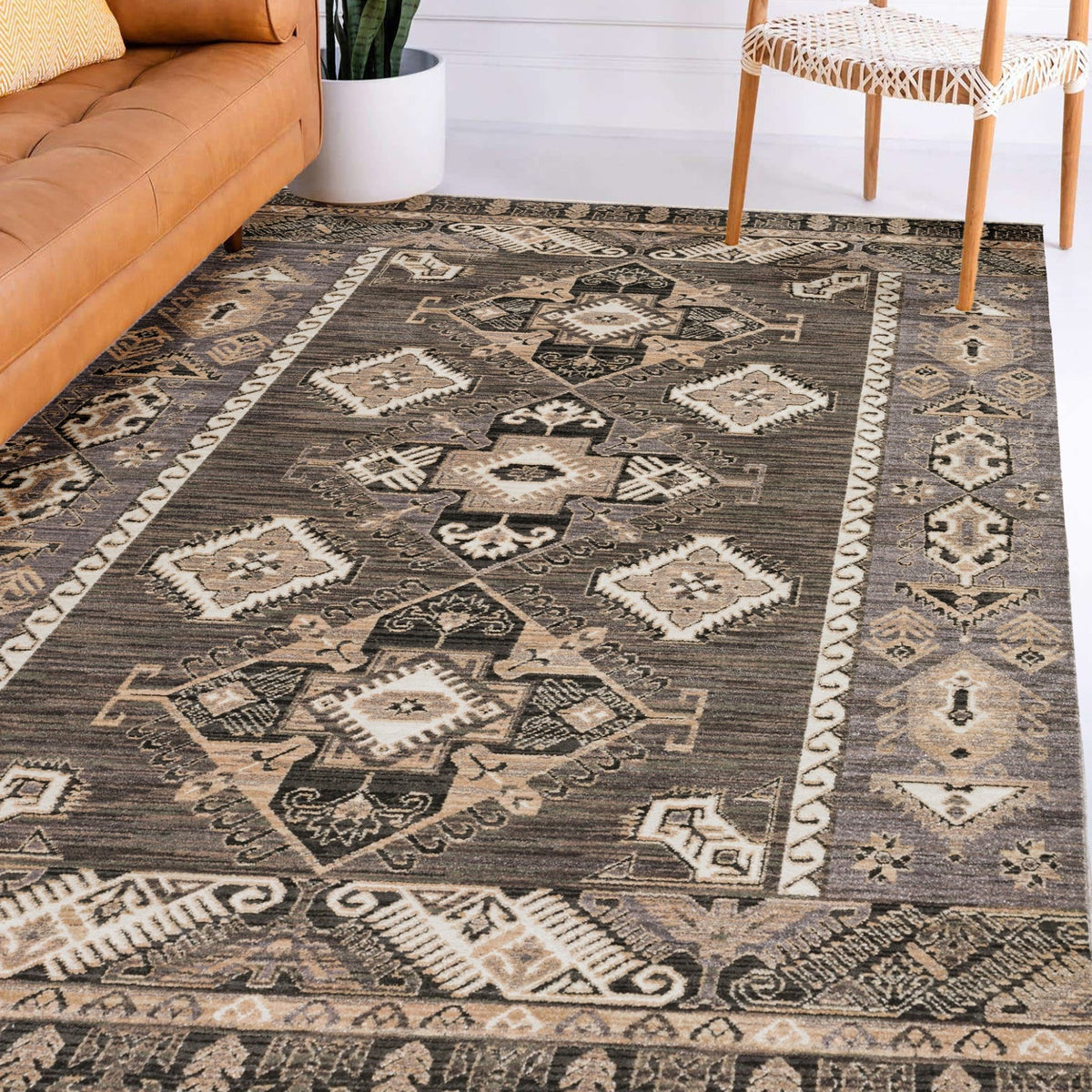 Odessa OD10 Pewter Rug - Rug & Home