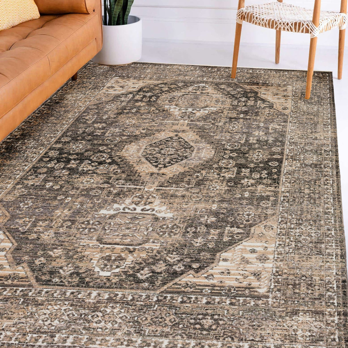 Odessa OD2 Graphite Rug - Rug & Home