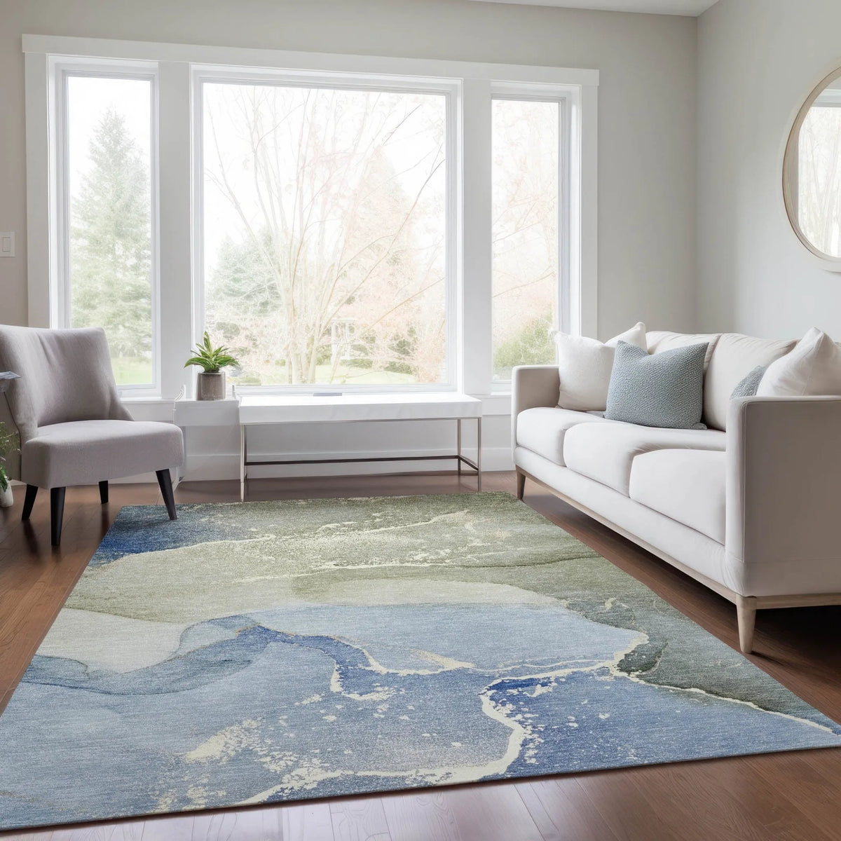 Odyssey OY10 Sky Rug - Rug & Home