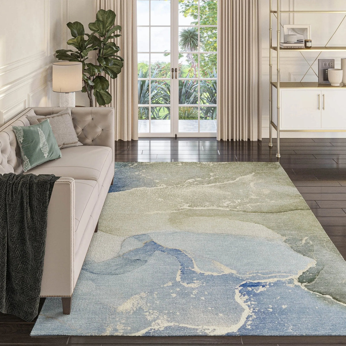 Odyssey OY10 Sky Rug - Rug & Home