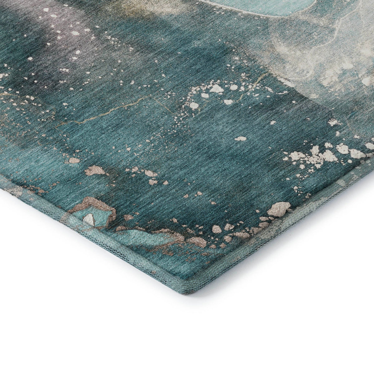 Odyssey OY11 Teal Rug - Rug & Home