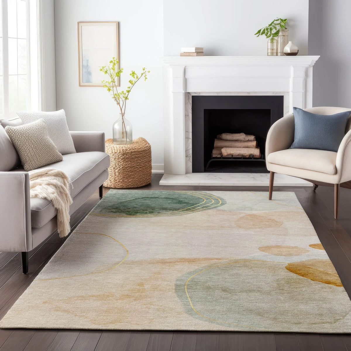 Odyssey OY16 Beige Rug - Rug & Home