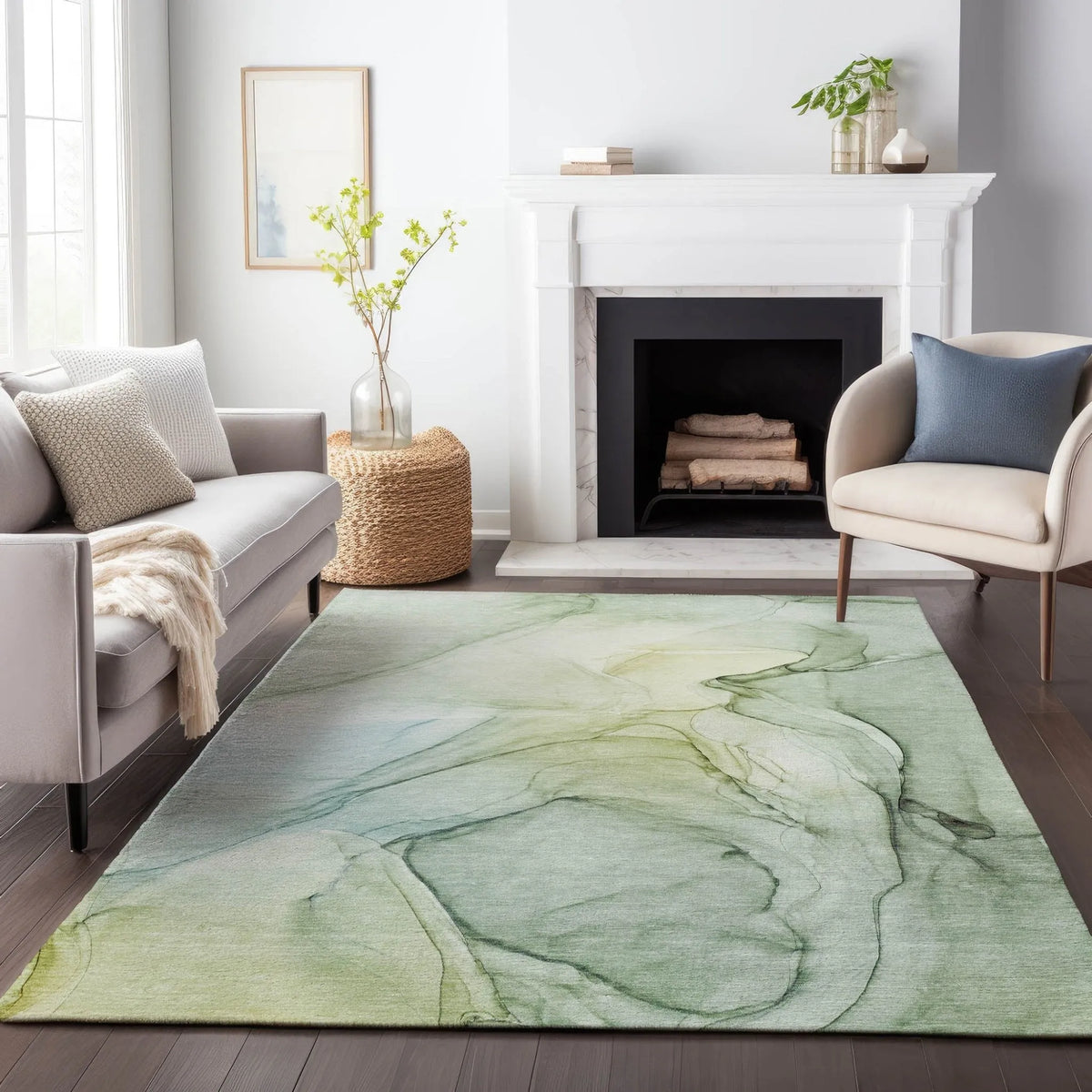 Odyssey OY2 Aloe Rug - Rug & Home