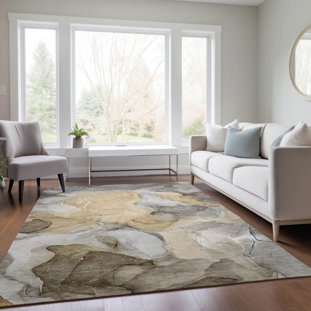 Odyssey OY4 Taupe Rug - Rug & Home