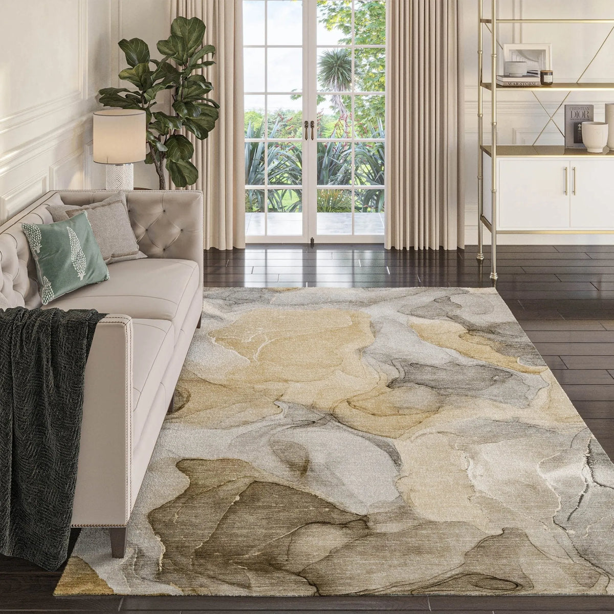 Odyssey OY4 Taupe Rug - Rug & Home