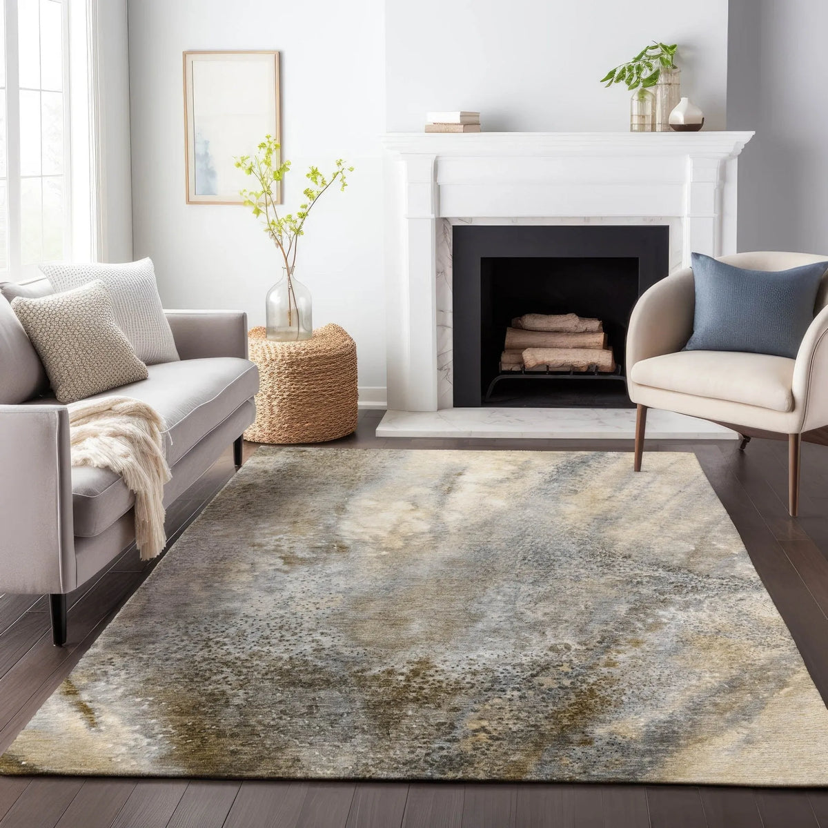 Odyssey OY5 Taupe Rug - Rug & Home