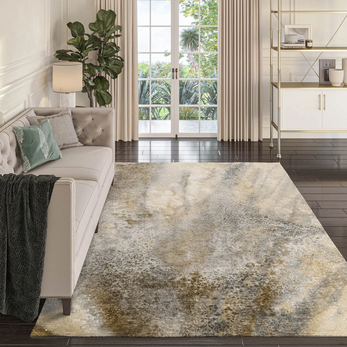 Odyssey OY5 Taupe Rug - Rug & Home