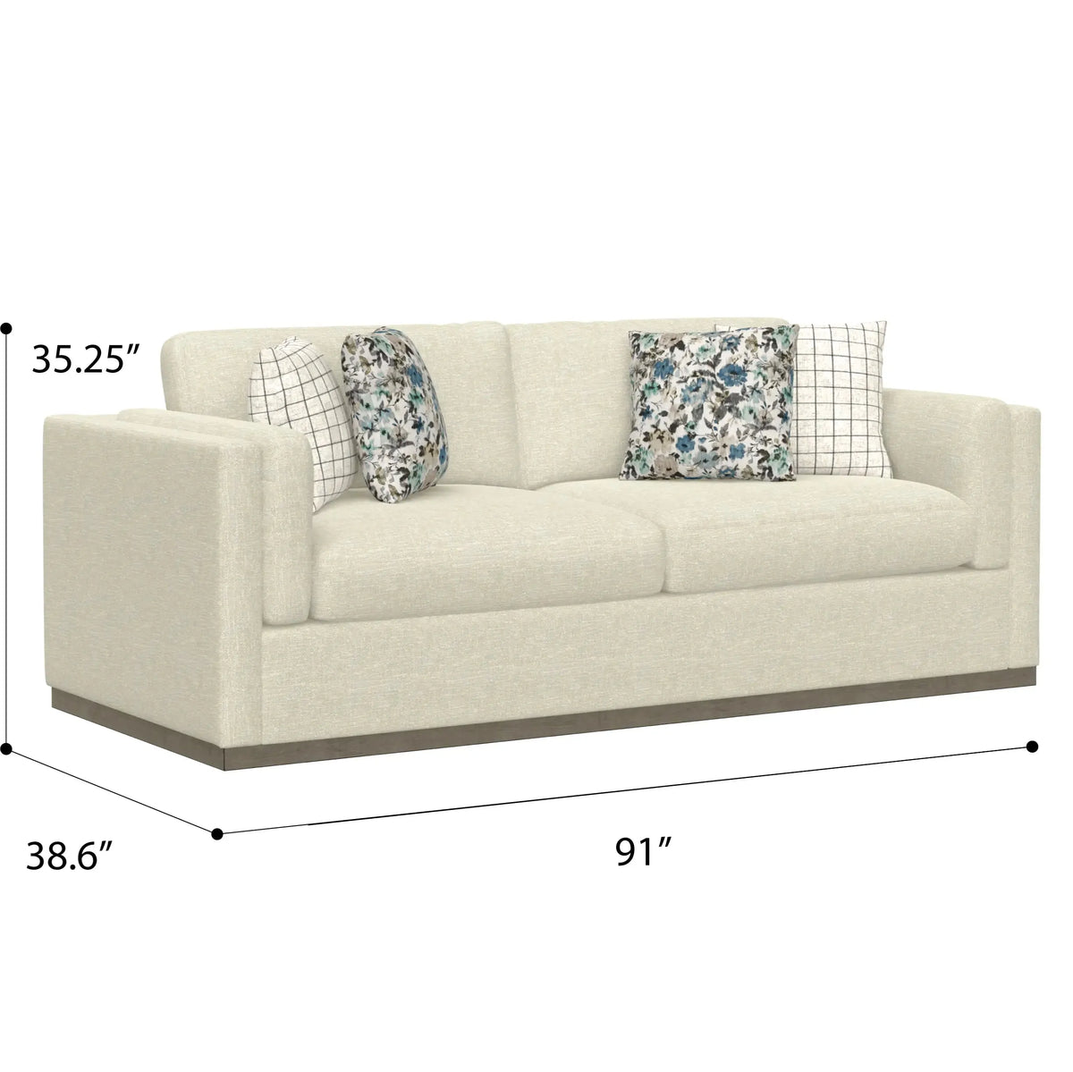 Cecily Sofa Cameo Cream