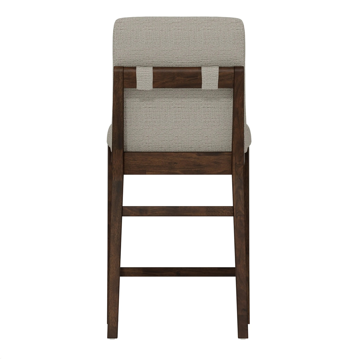 Ronan Upholstered Gathering Stool Rich Brown